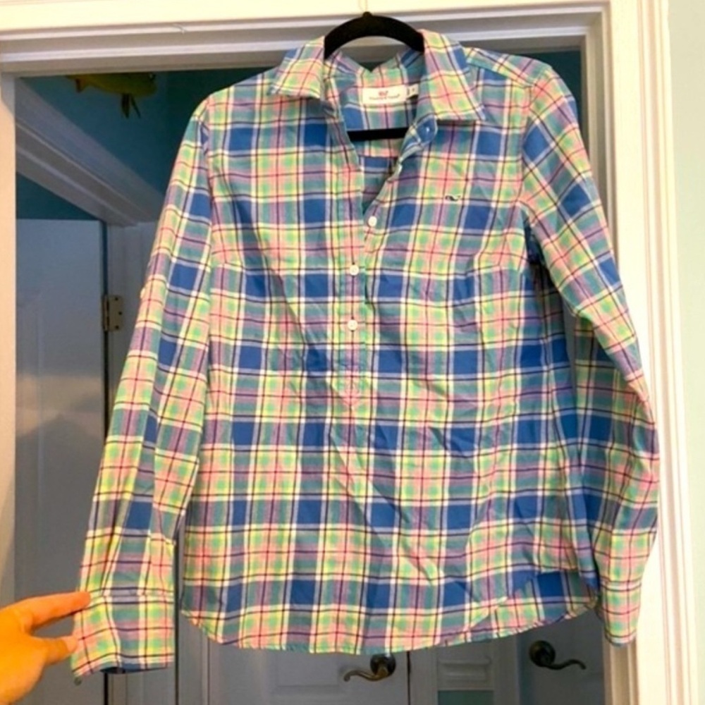Vineyard Vines Multicolor Plaid Shirt